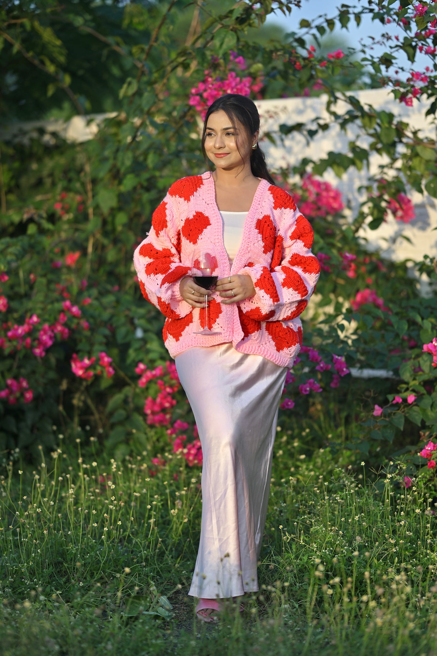 Morgana Heart Cardigan