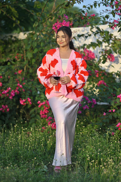 Morgana Heart Cardigan