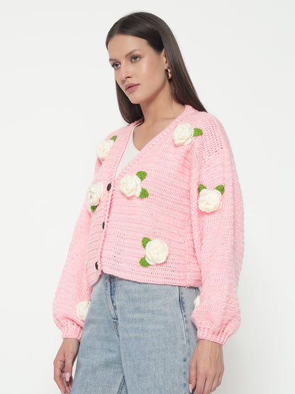 Polar Rose Cardigan