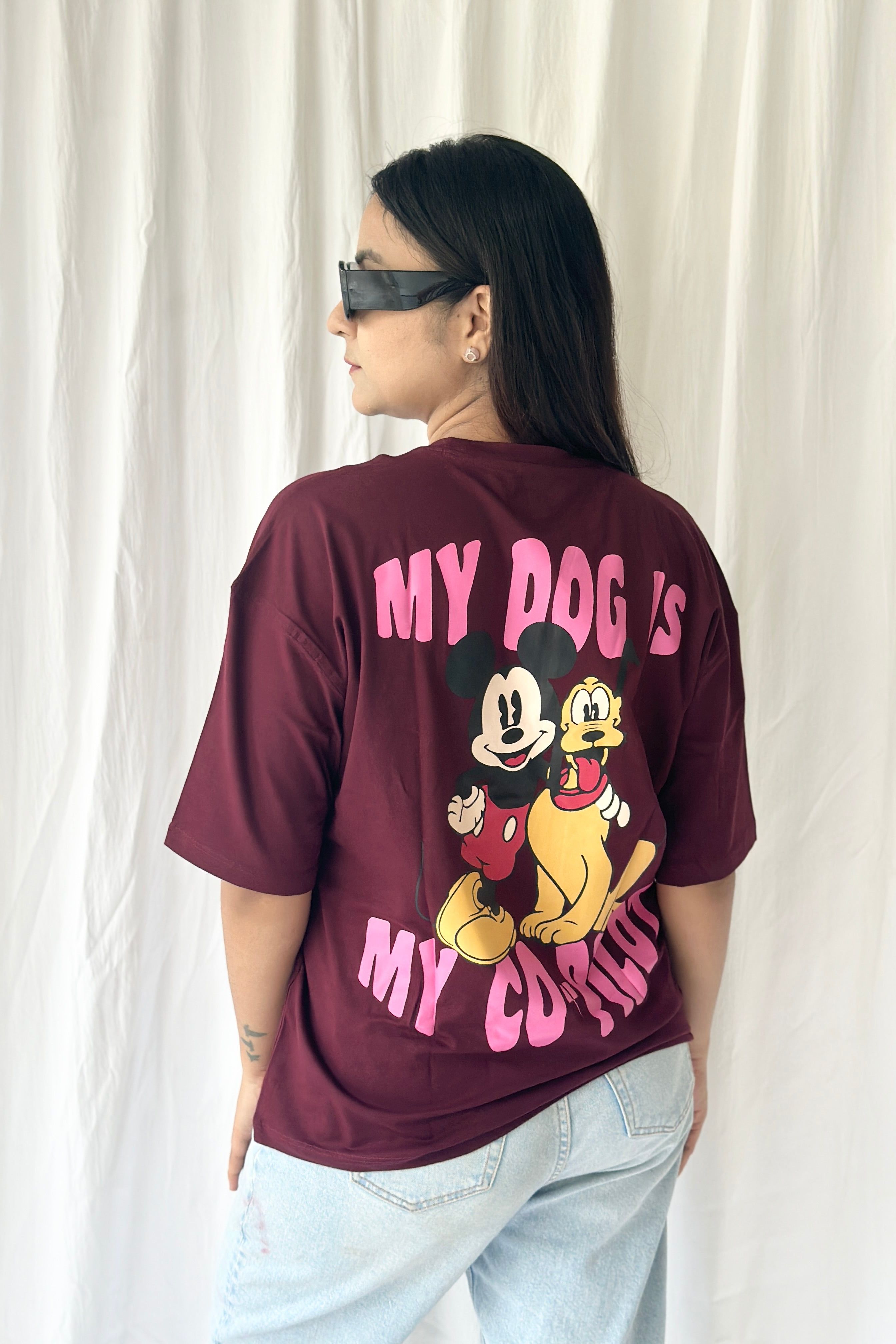 Pluto & Mickey Oversize Tee