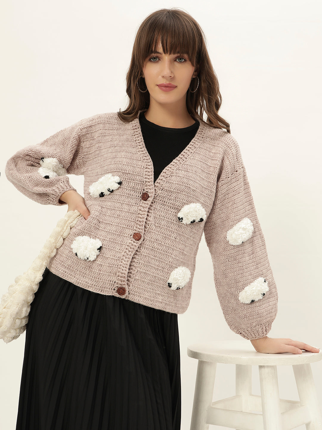 Shepard Sheep Cardigan