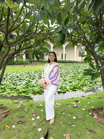 Cotton Candy Cardigan