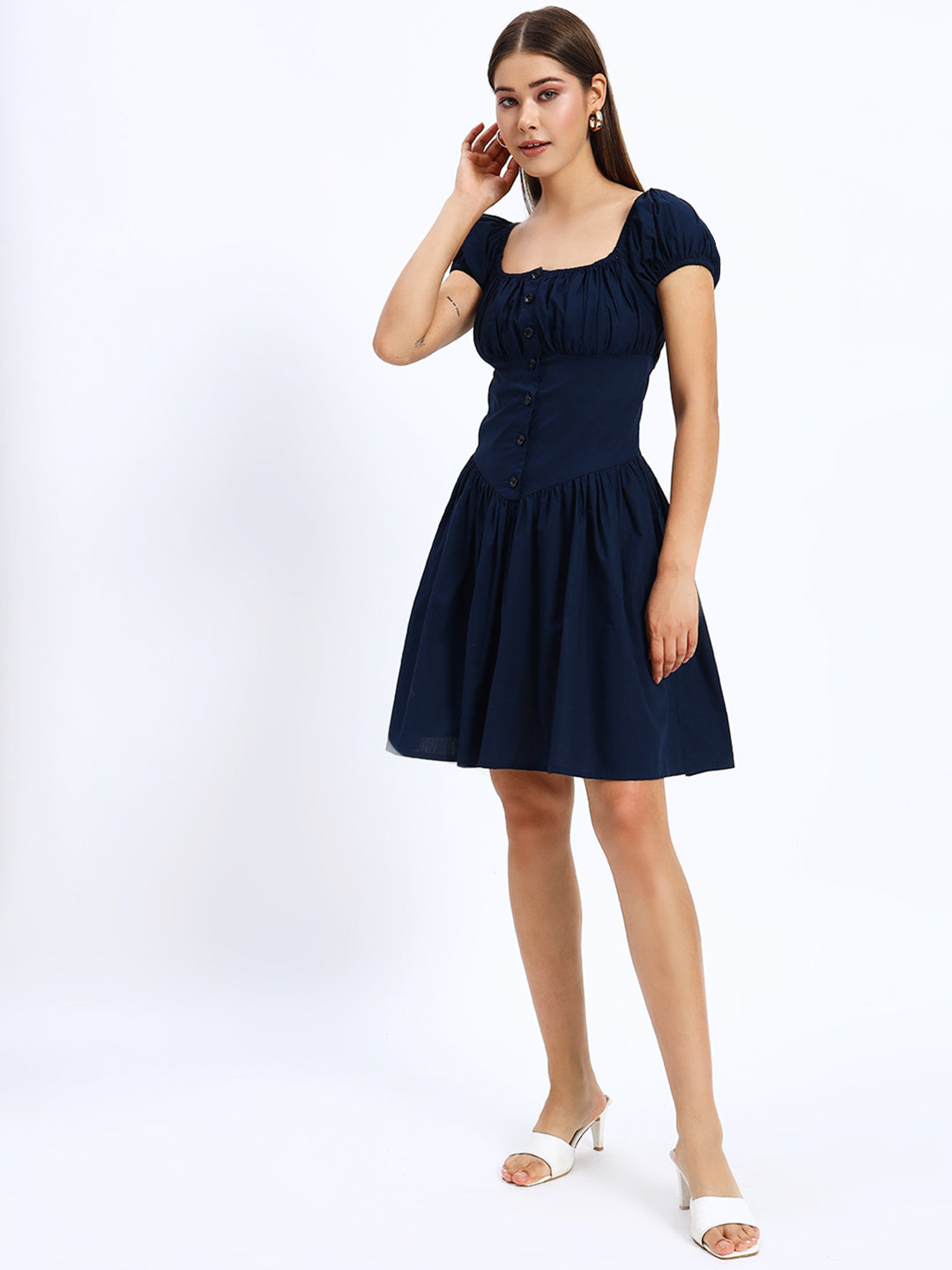 Navy Aurora Dress