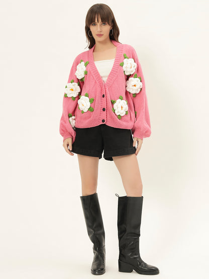 Parque Floral Cardigan