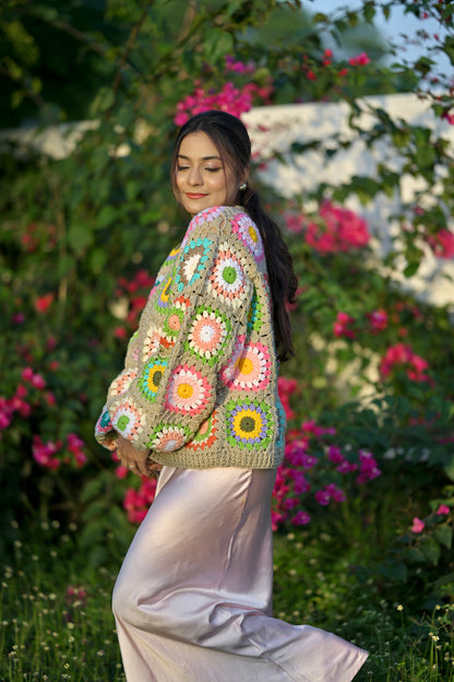 Gigi Granny Square Cardigan