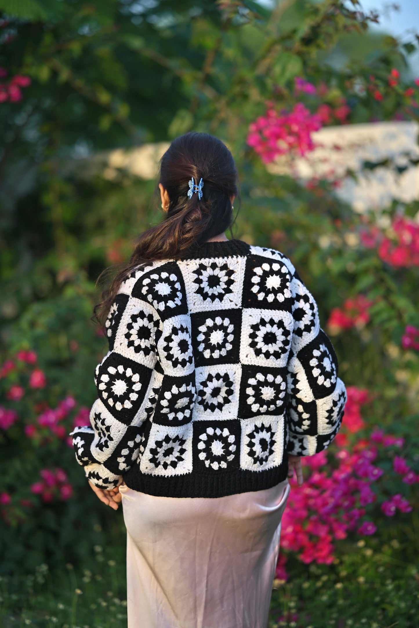 Vietnam Granny Square Cardigan