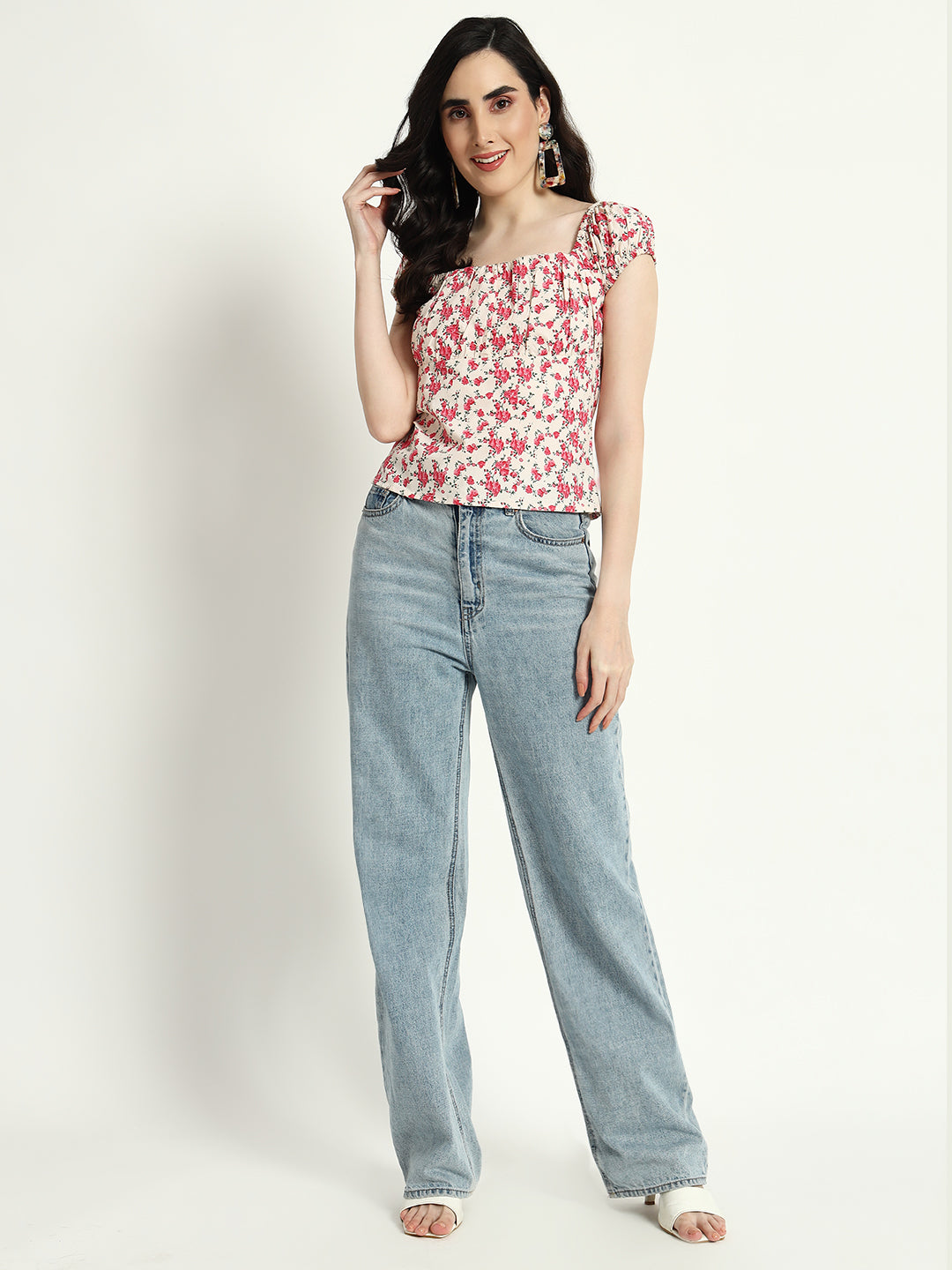 Dusted Rose Summer Top