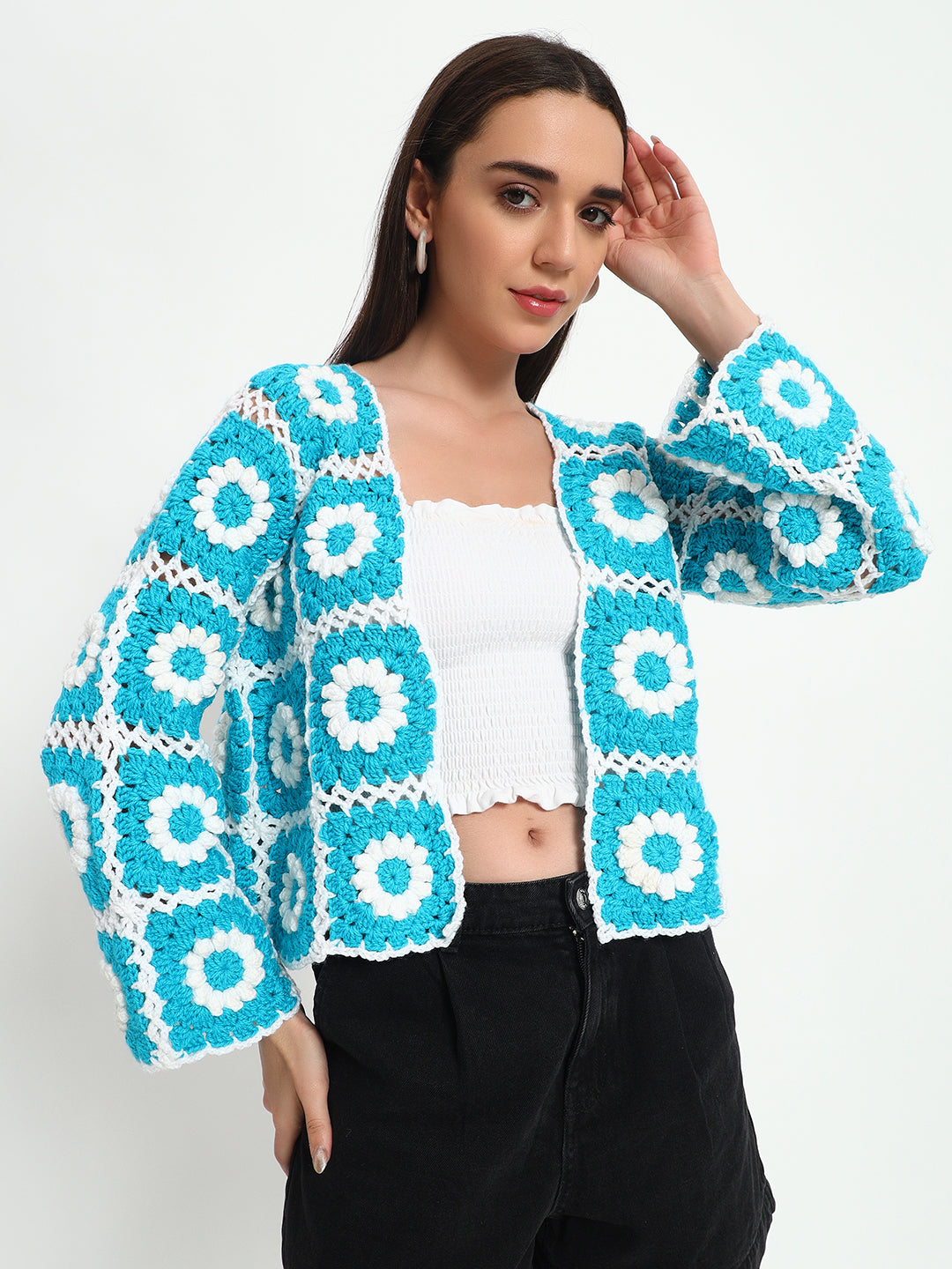 Pookie Daisy Blue Cardigan