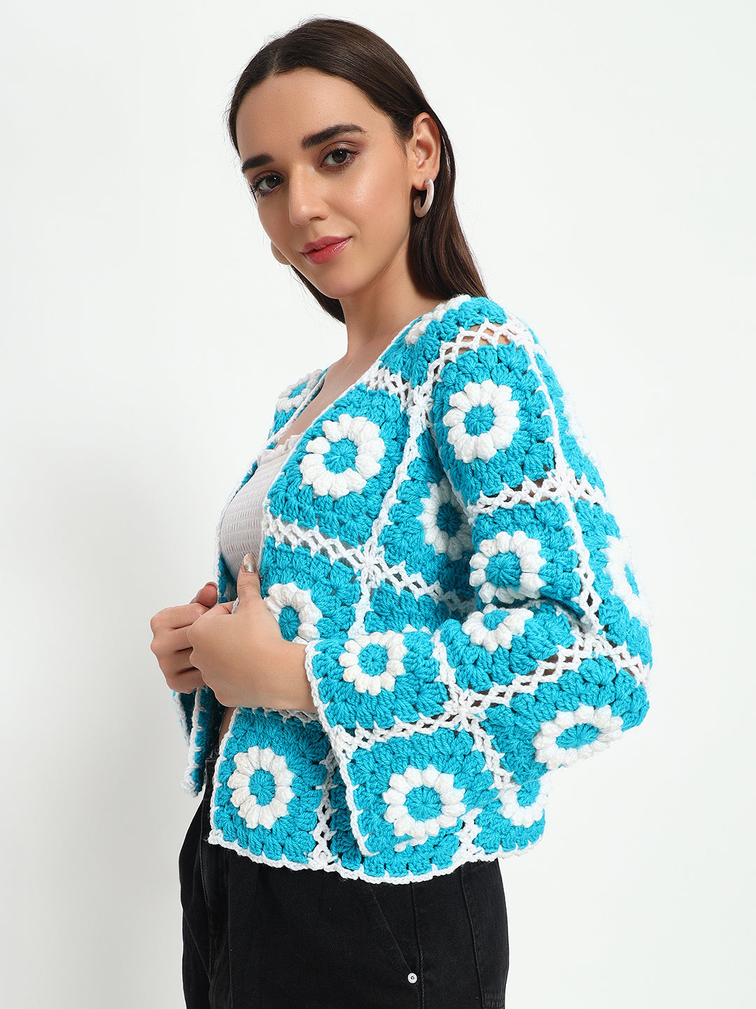 Pookie Daisy Blue Cardigan