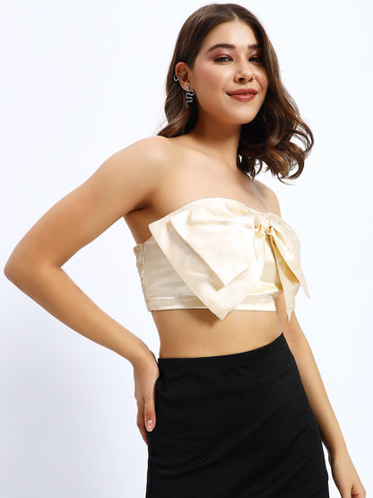 Champagne Bow Top