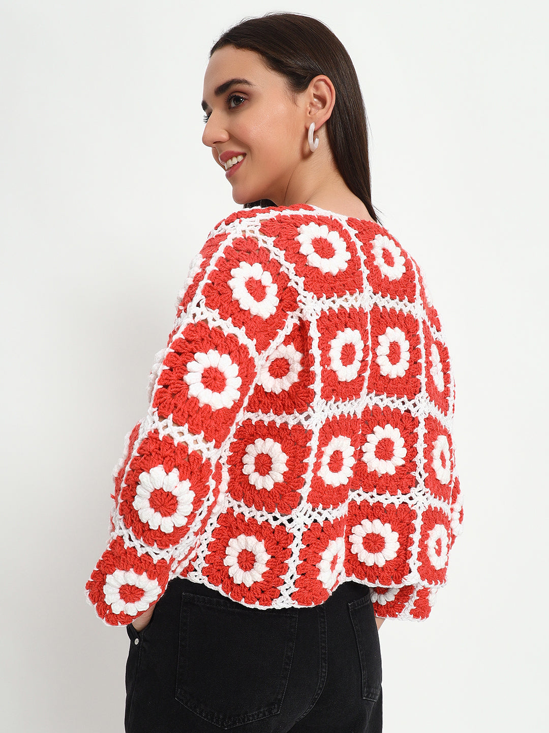 Pookie Daisy Orange Cardigan