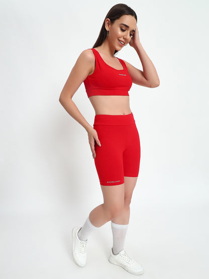 Red Chic Sporty Co-ord Set