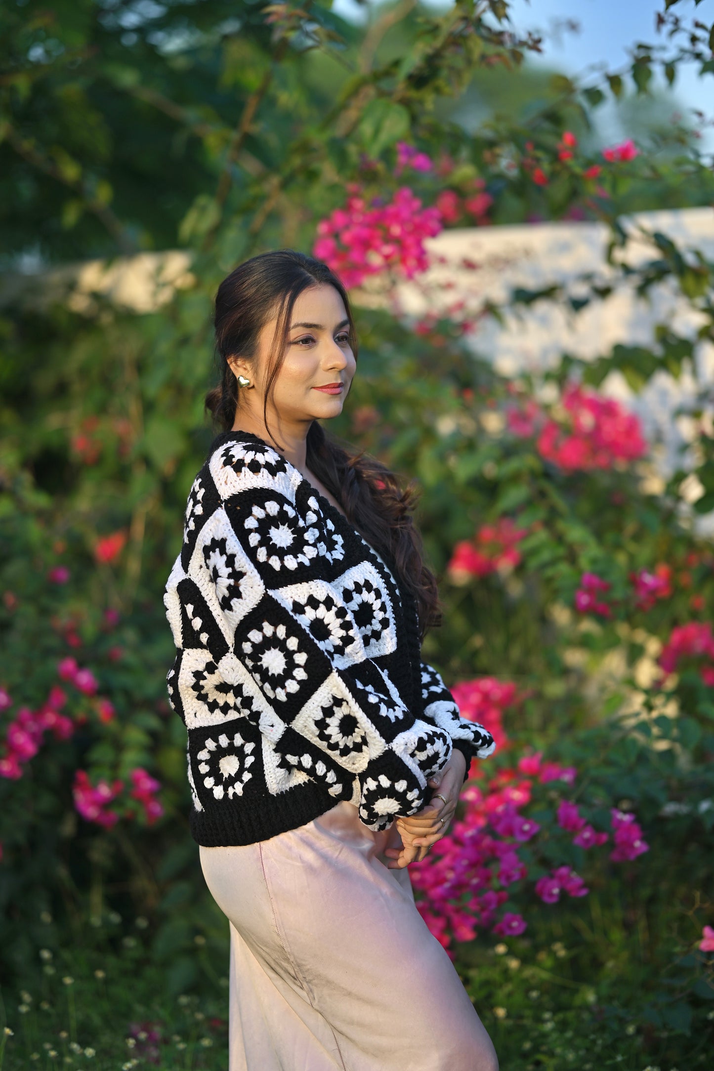 Vietnam Granny Square Cardigan