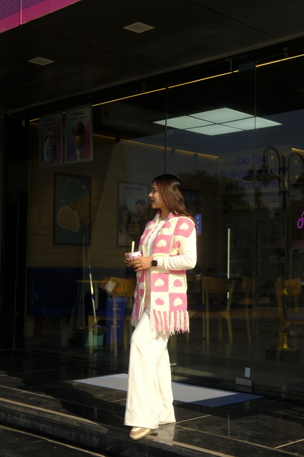 Love aesthetic scarf