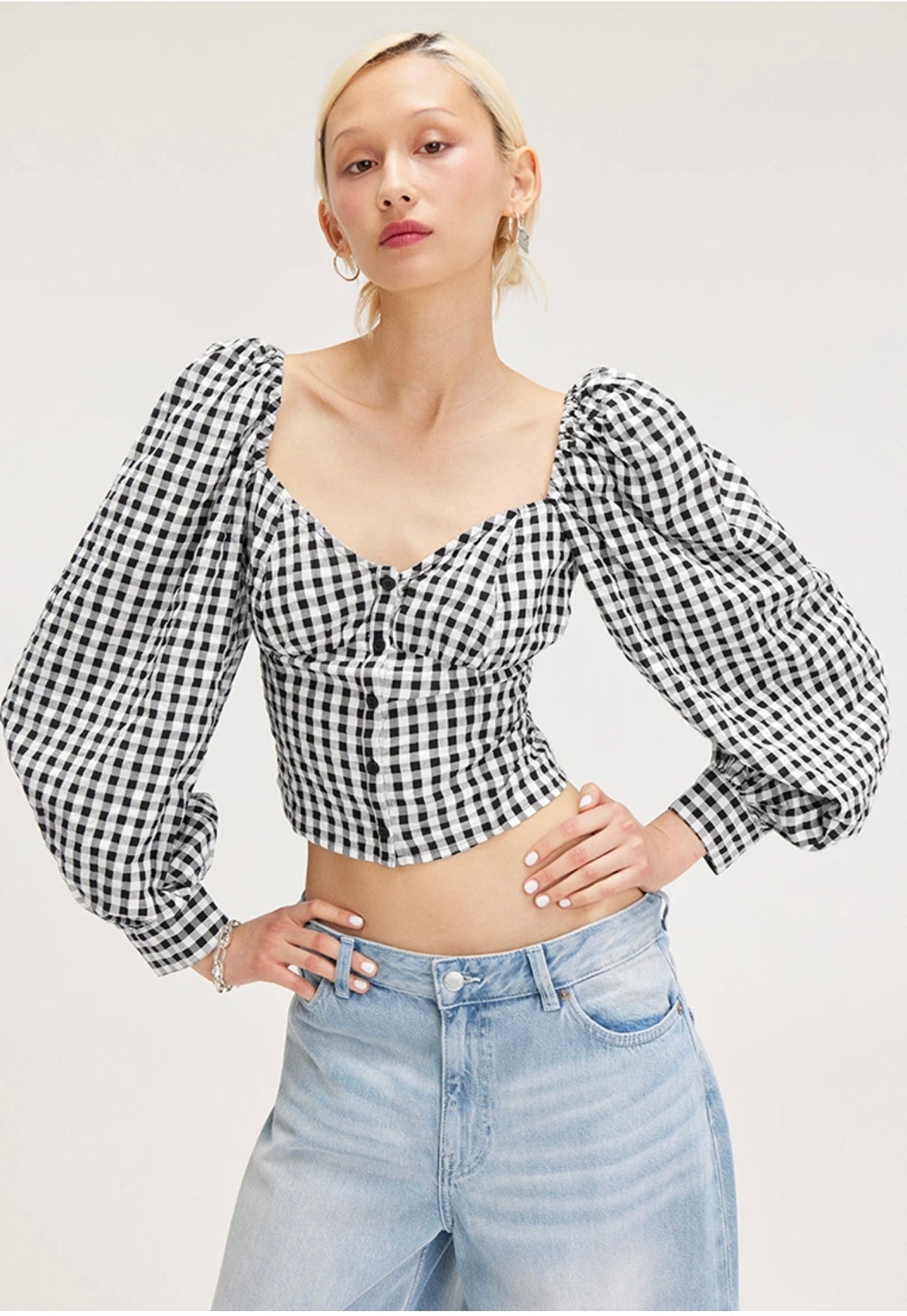 Dolly Chic Ghingham Blouse