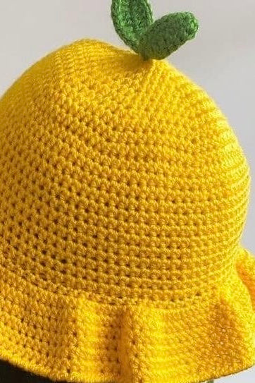 Lemon Bucket Beanie