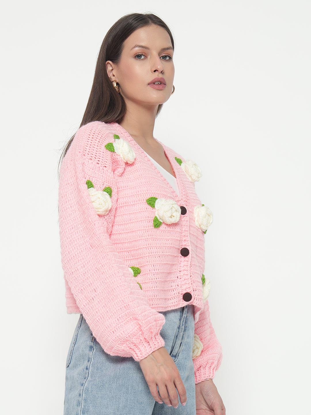 Polar Rose Cardigan