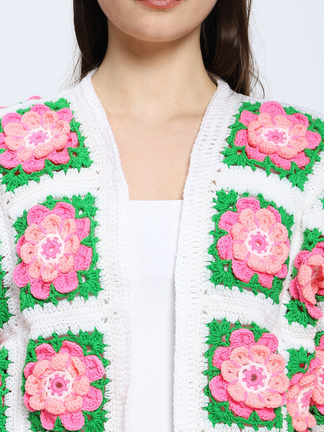 Faretta Flower Cardigan