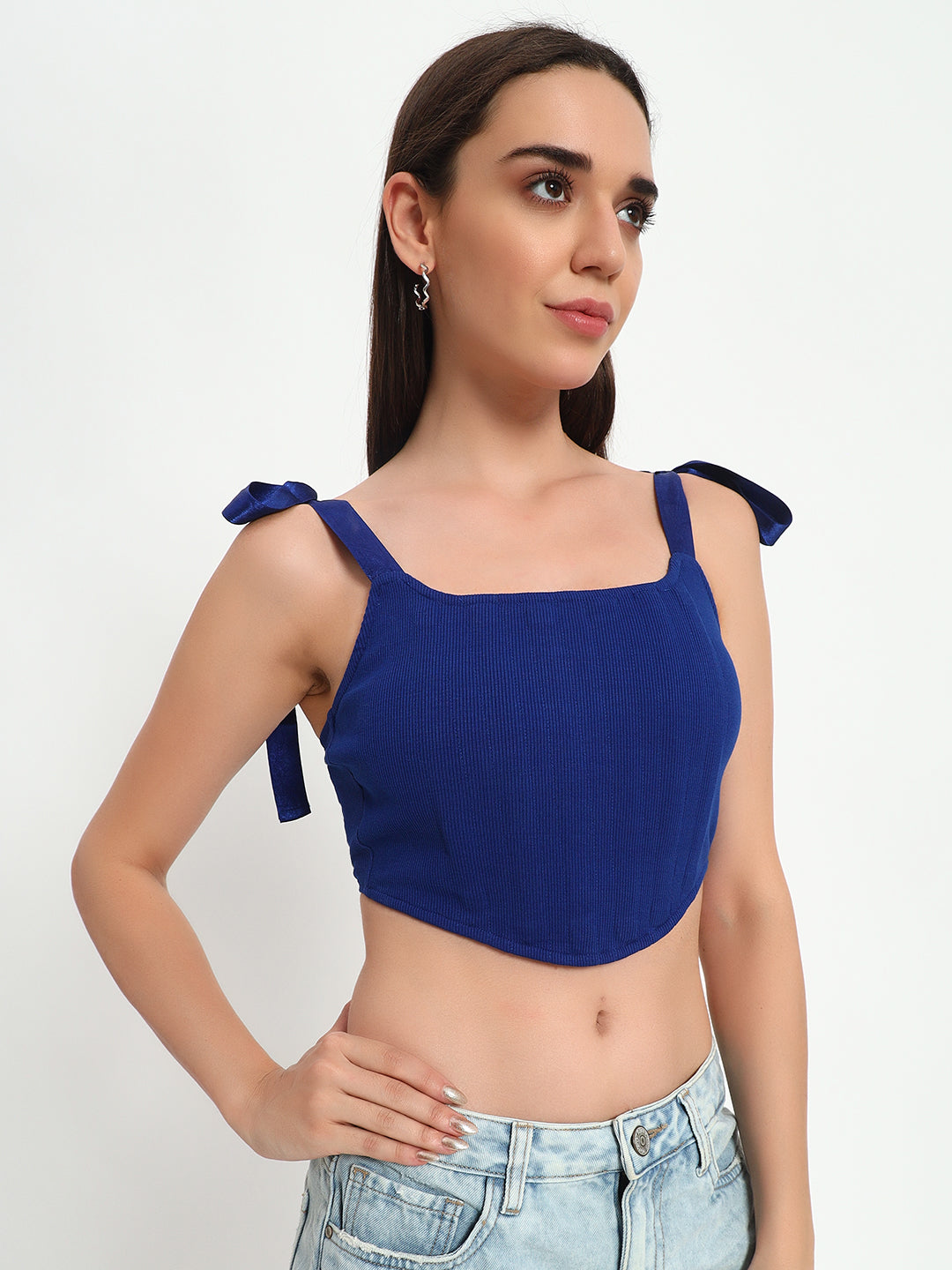 Blue Internet Princess Corset