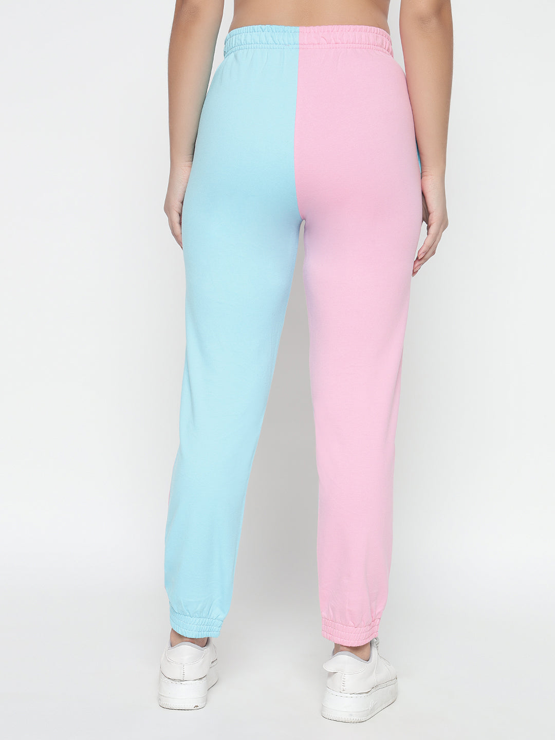 Colour Block High Rise Pants