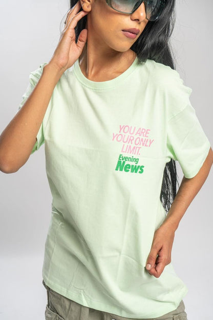 Evening News Loose Tee