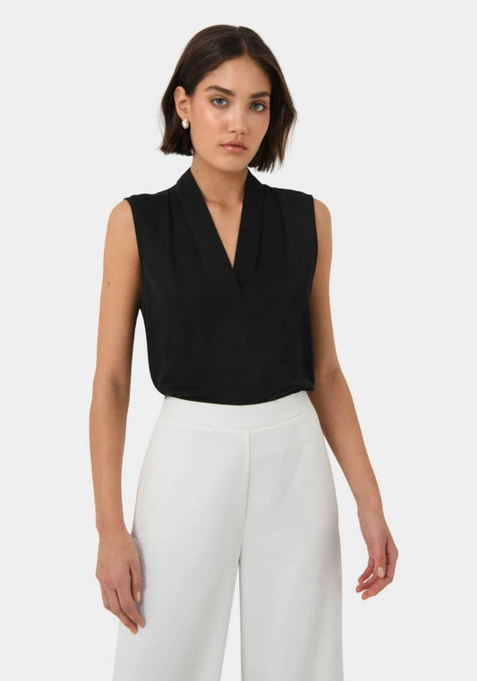 Idalia Black Blouse