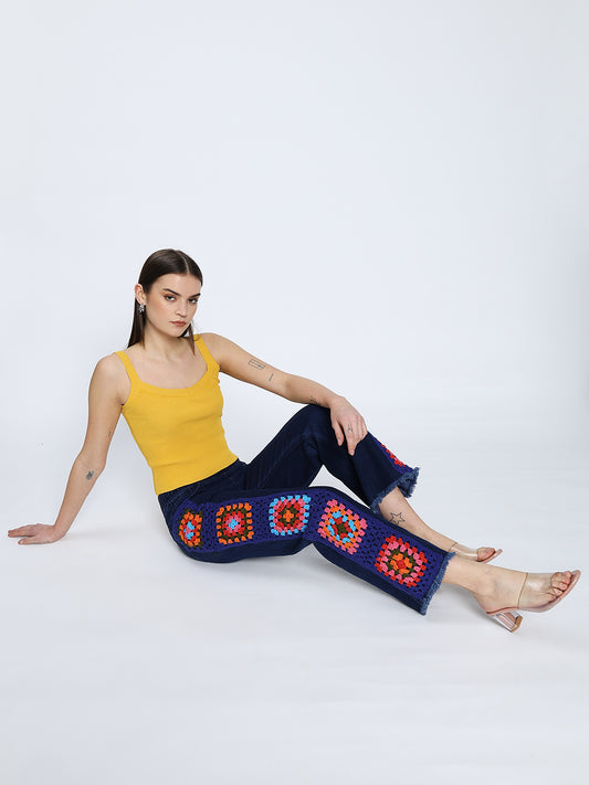 Boho Square Jeans