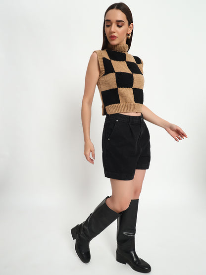 Chess Checked Vest