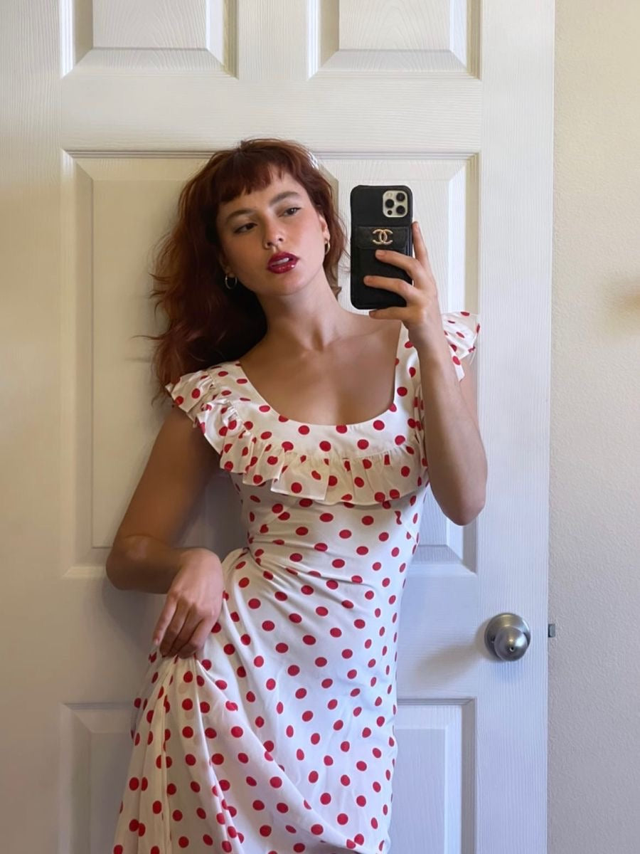 Petra Polka Dot Dress