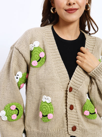 Froggy Cardigan