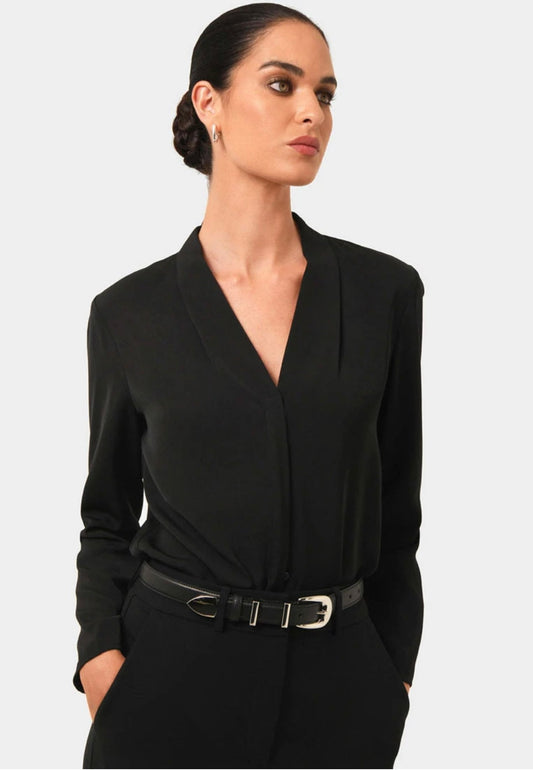 Polly Elegant black shirt