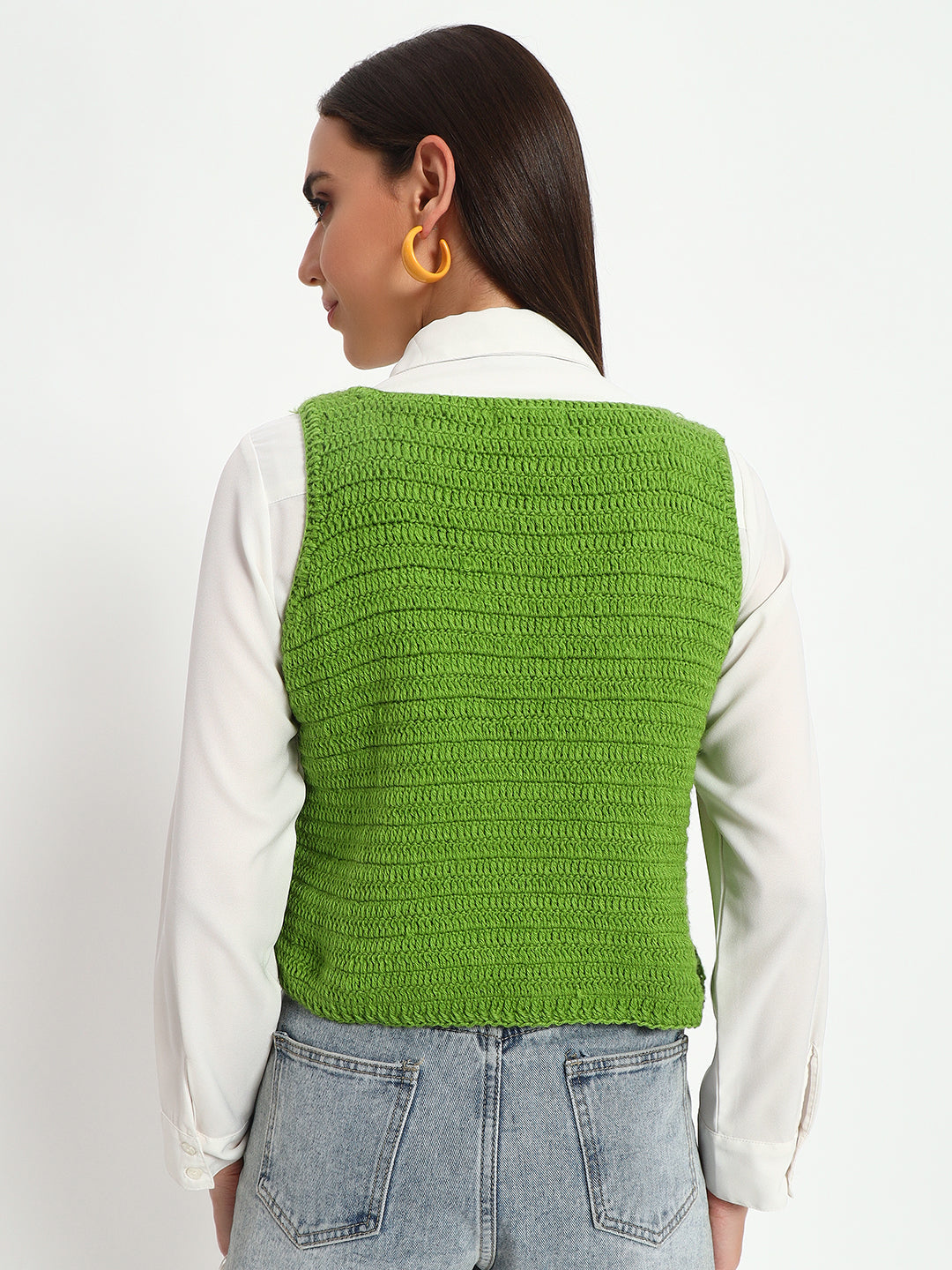 Charlotte Green Vest