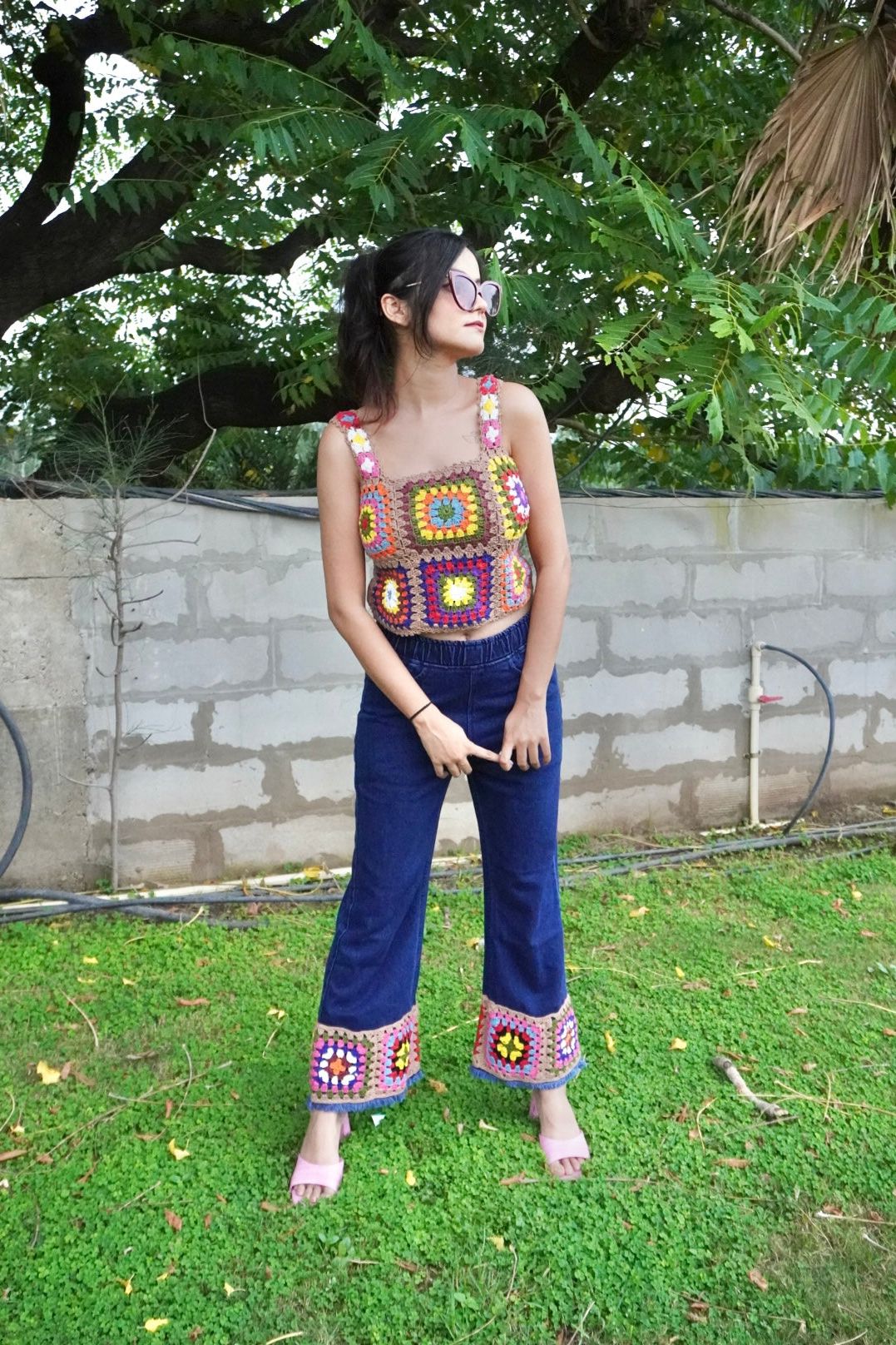 Granny Square Co-ord Set