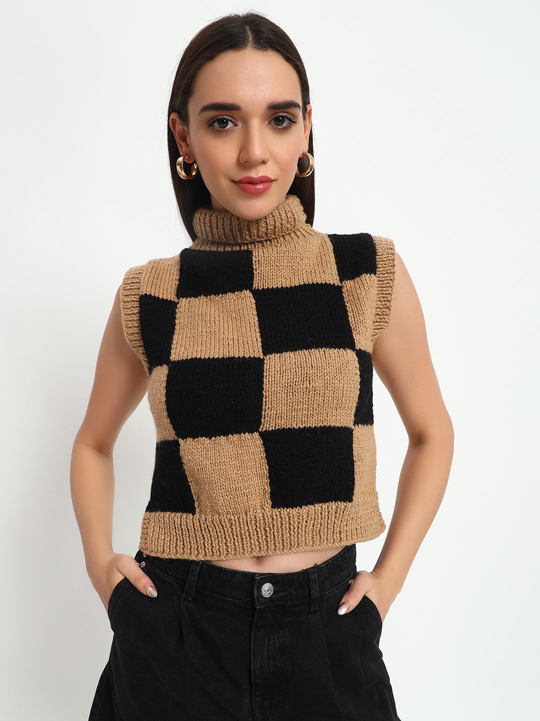 Chess Checked Vest