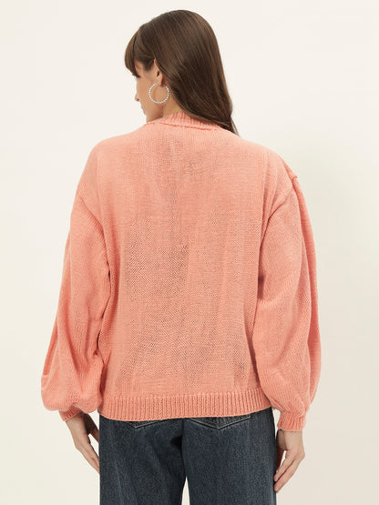 Peachy Rose Cardigan