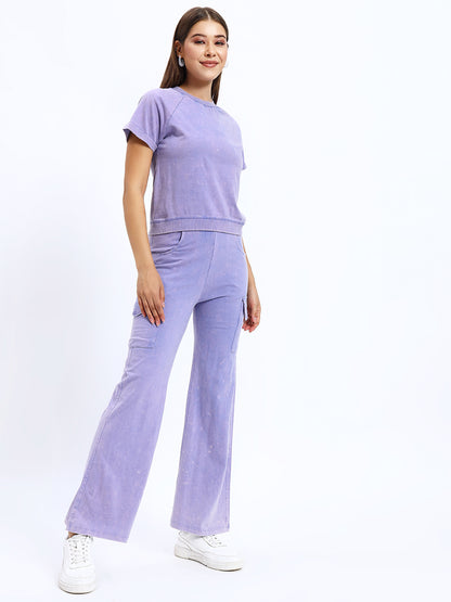 Shady Purple Co-ord Set