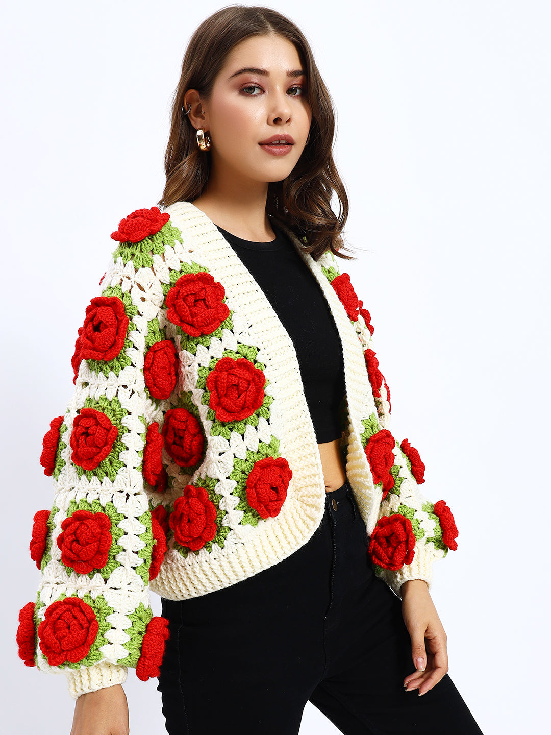 Rose Bouquet Cardigan