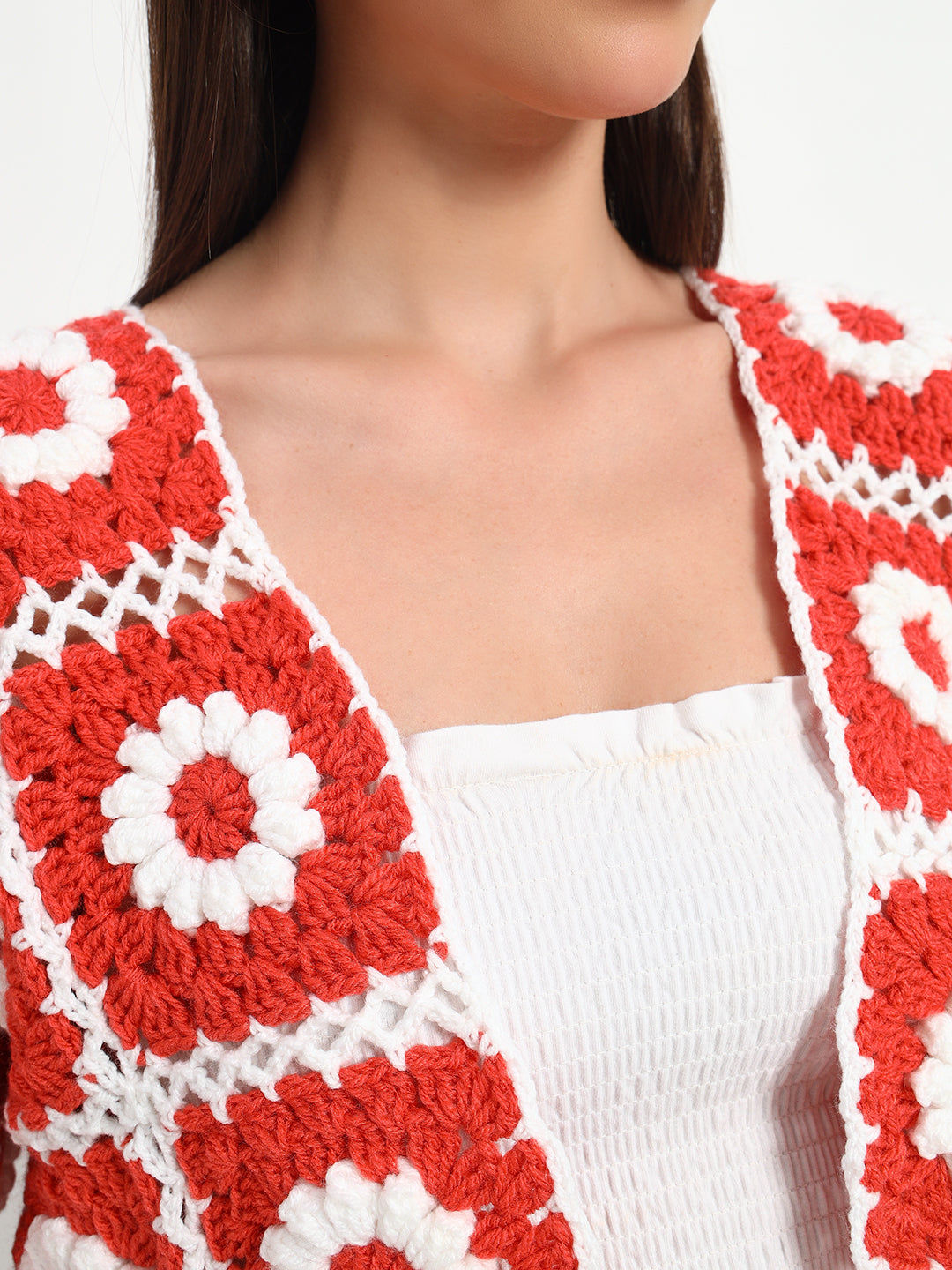 Pookie Daisy Orange Cardigan