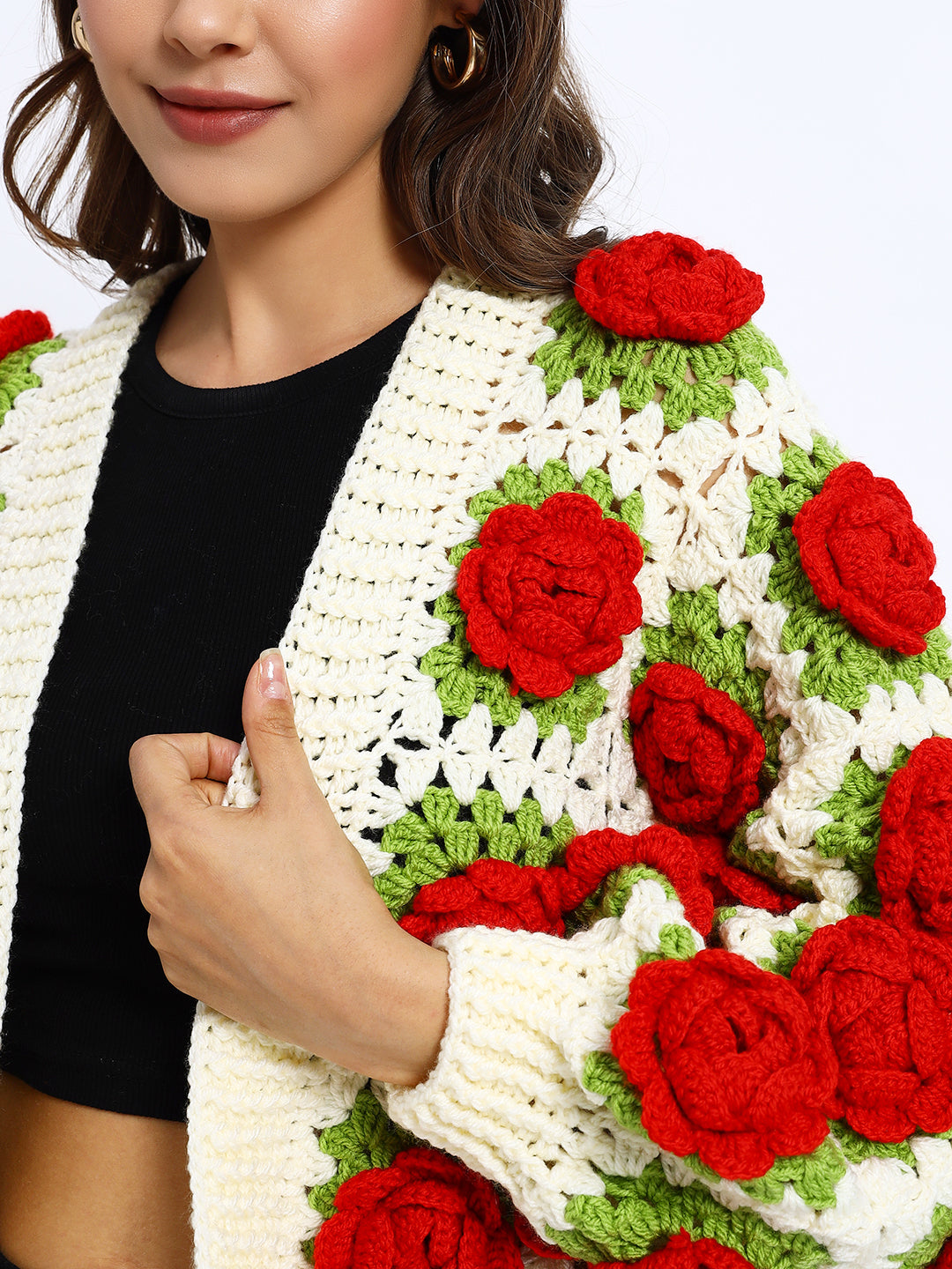 Rose Bouquet Cardigan