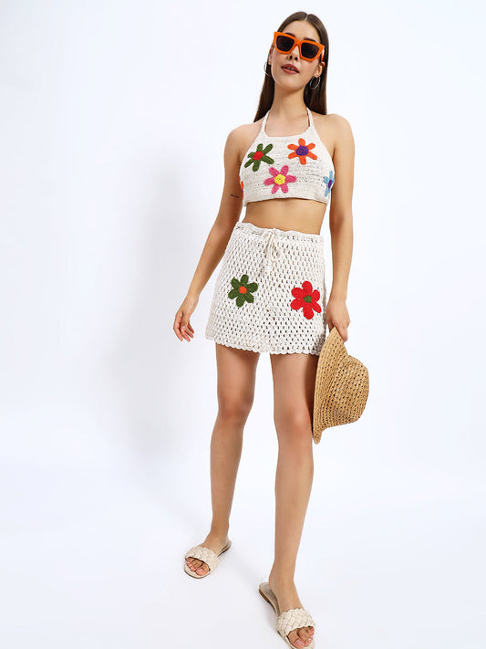 Water baby Crochet Skirt
