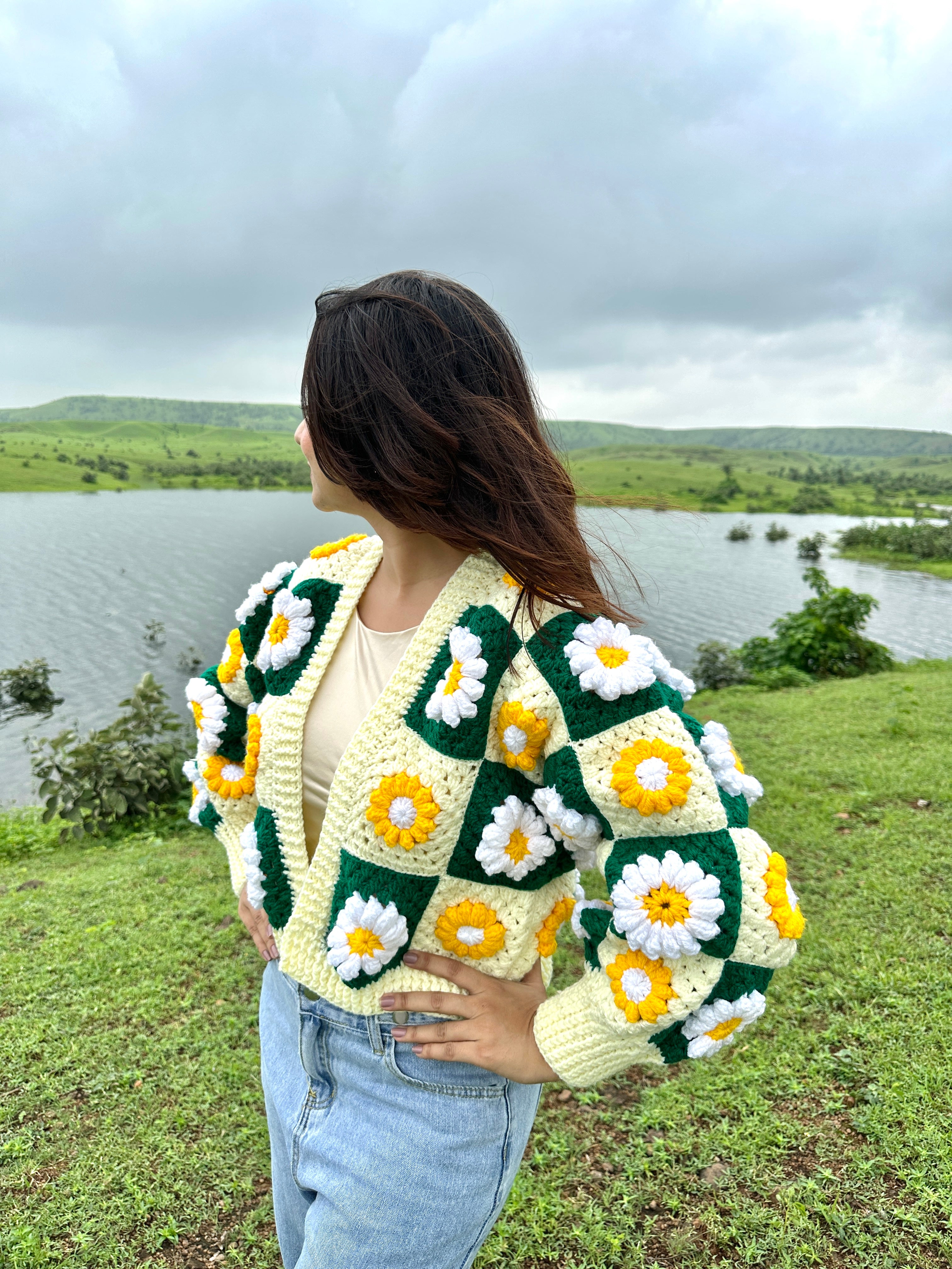 Helios Sunshine Handmade Cardigan