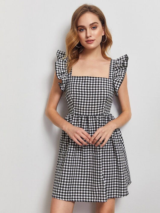 Scarlett Ghingham Dress