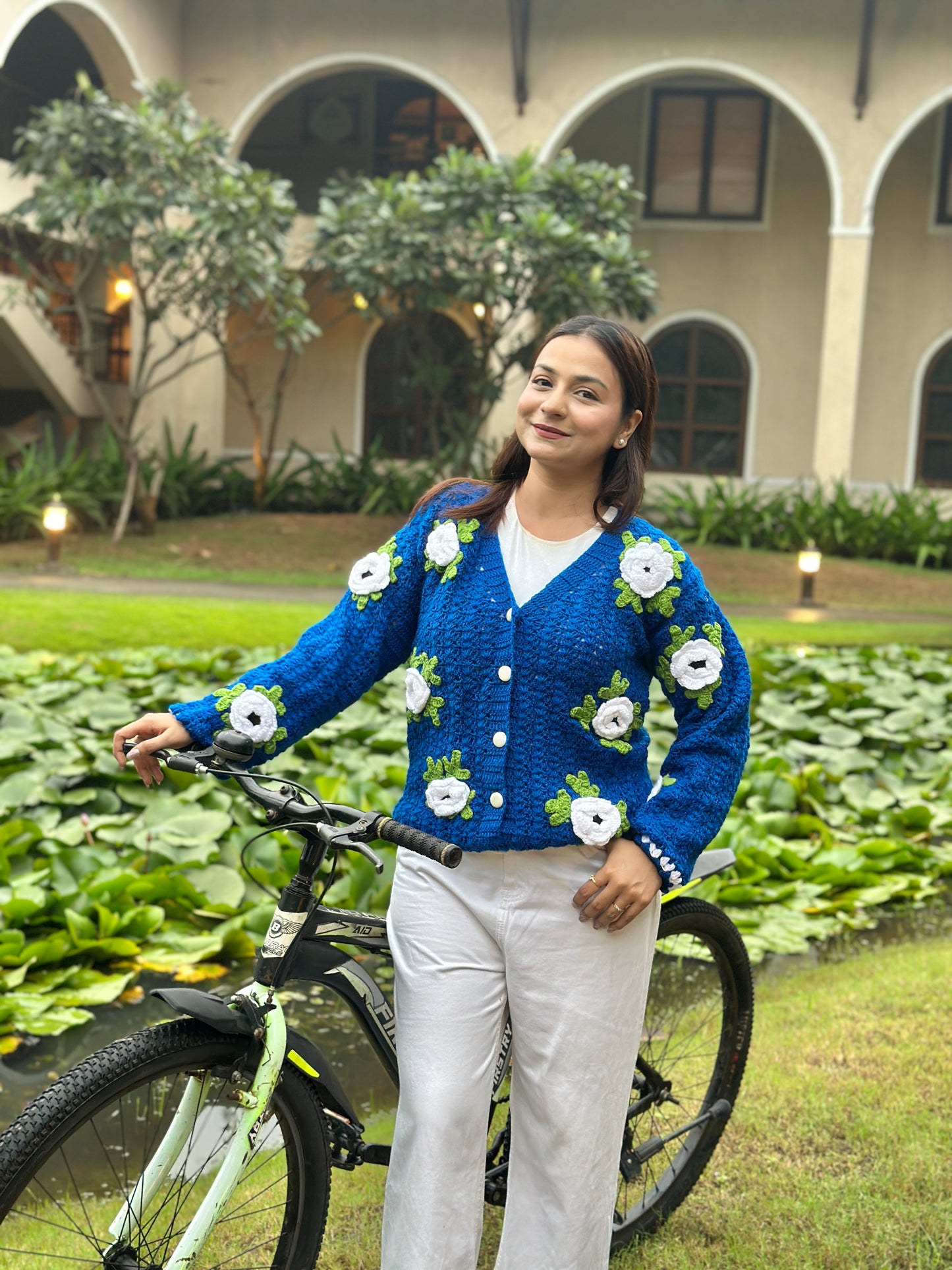 Andria Navy cardigan