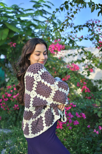 Dusky Purple Cardigan