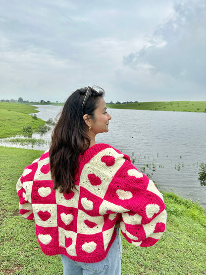 Aphrodite Heart Cardigan