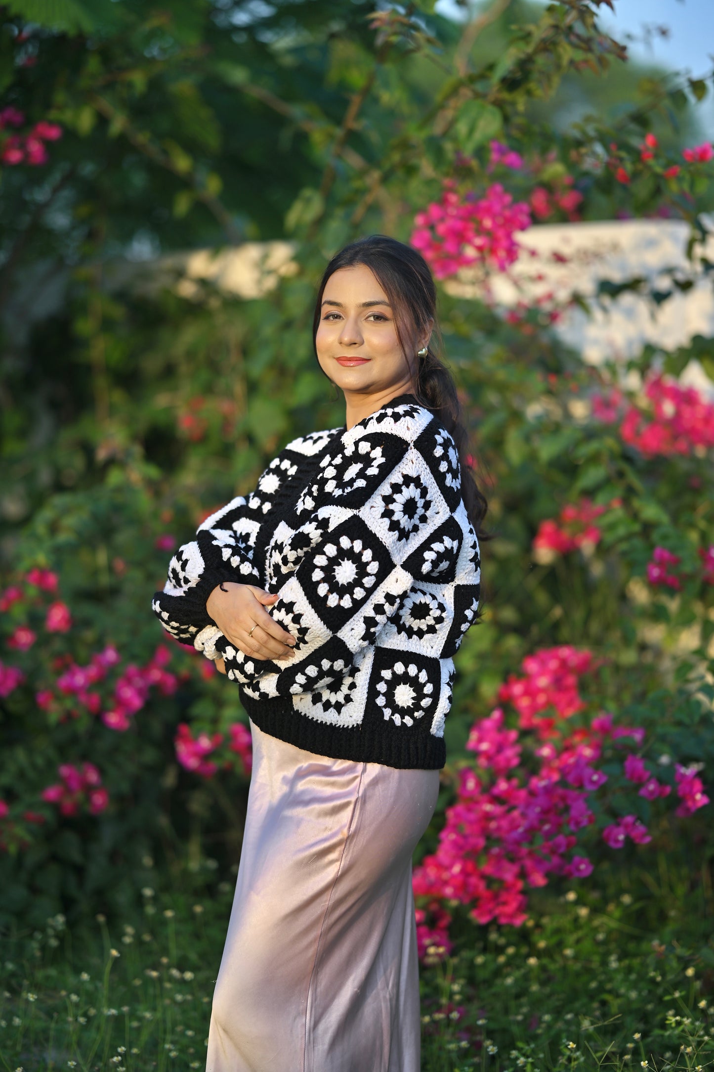 Vietnam Granny Square Cardigan