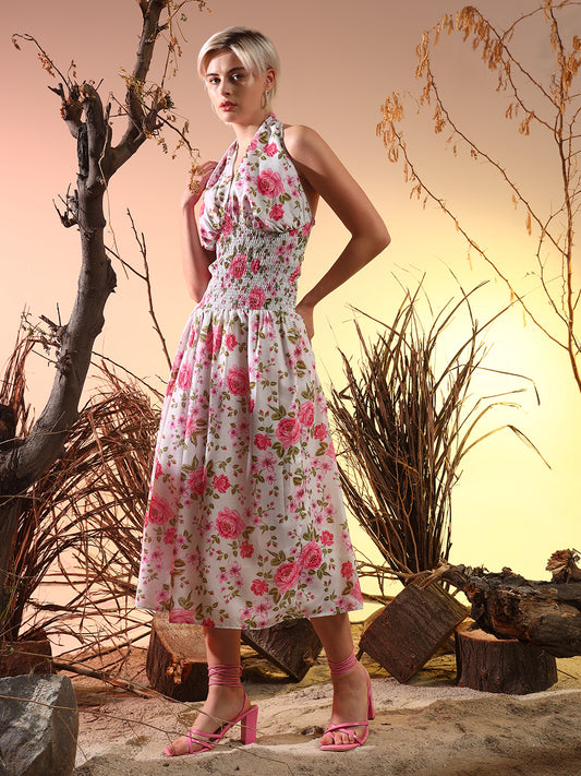 Andria Floral Dress