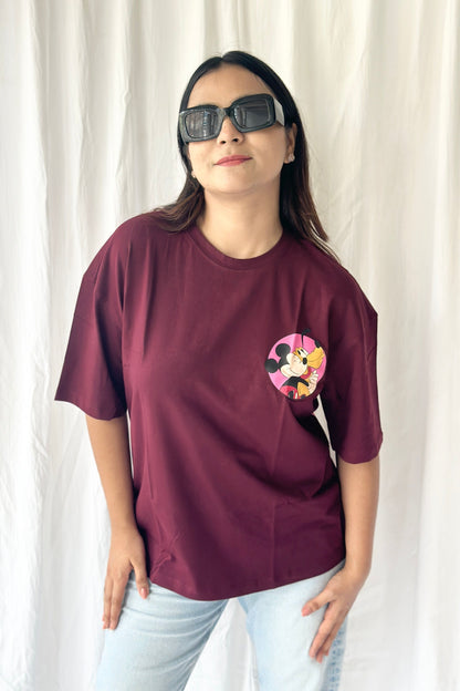 Pluto & Mickey Oversize Tee