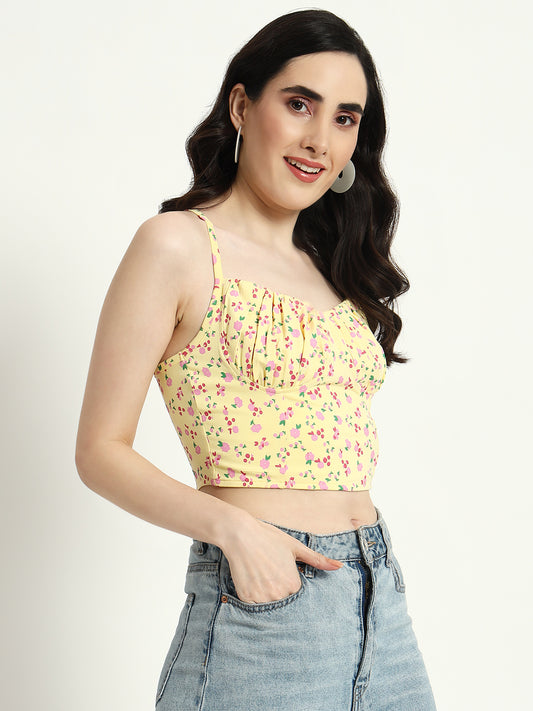 Powder Yellow Cami Top