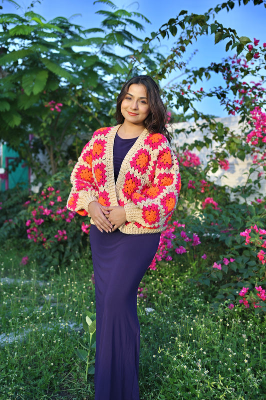 Blush Chunky Cardigan